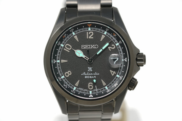 Pre-Owned Seiko Prospex Alpinist 1959 Re-Interpretation Black Series SPB337