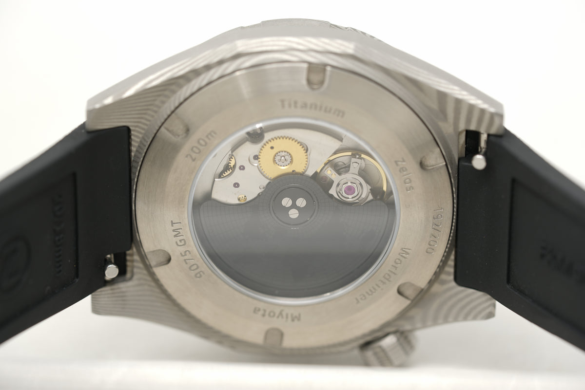 Pre-Owned Zelos Thresher 41mm Damascus Ti Limited Edition