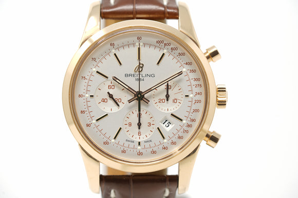 Pre-Owned Breitling Transocean Chronograph RB015212/G738