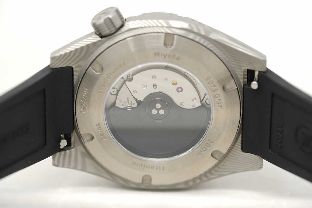 Pre-Owned Zelos Thresher 41mm Damascus Ti Limited Edition