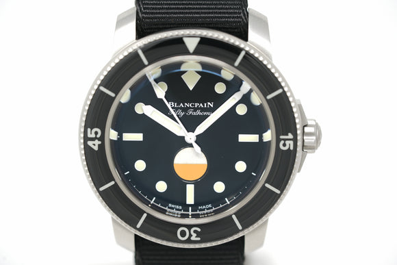 Pre-Owned Blancpain Fifty Fathoms MIL-SPEC Limited 5008 11B30 NABA
