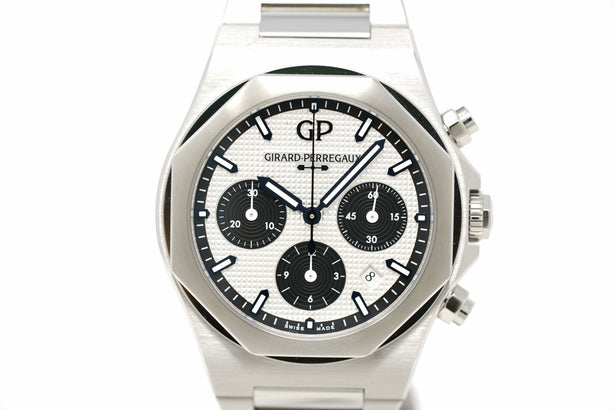 Pre-Owned Girard Perregaux Laureato Chronograph 81020-11-131-11A