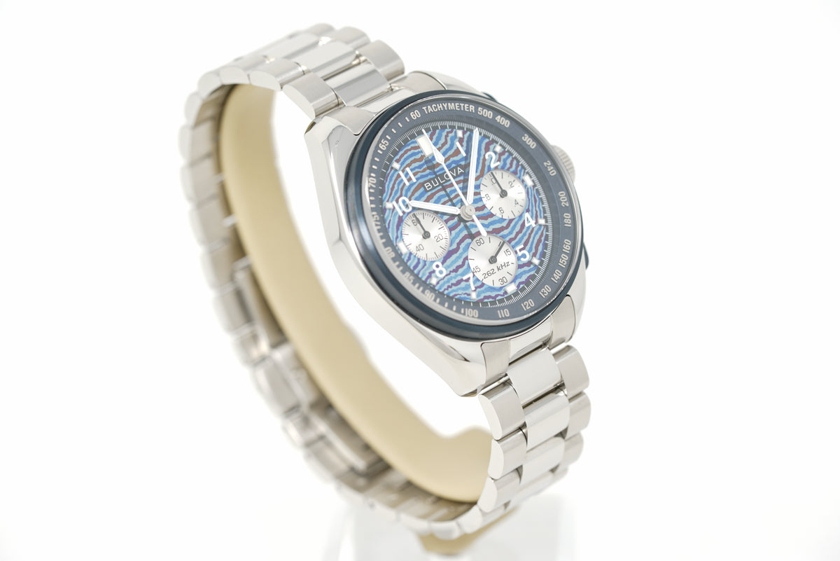 Pre-Owned Bulova Lunar Pilot Timascus 98A329