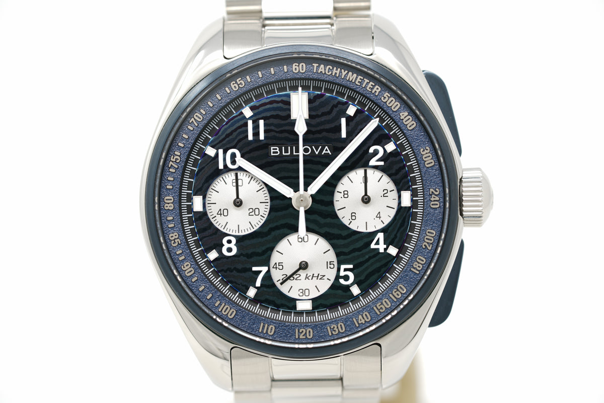 Pre-Owned Bulova Lunar Pilot Timascus 98A329