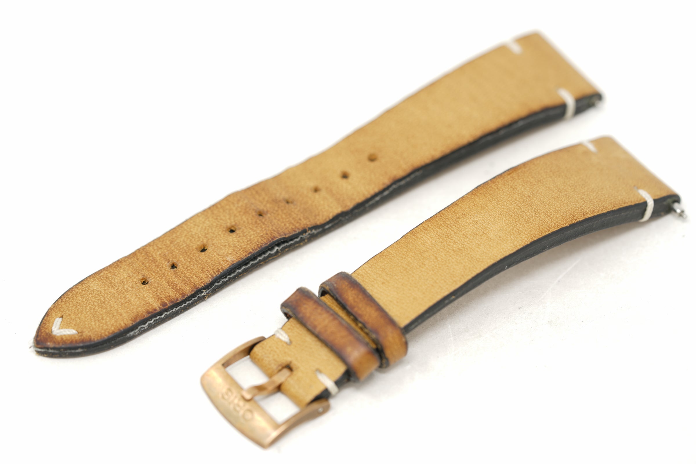 Pre-Owned Oris Divers Sixty-Five 'Cotton Candy' Bronze 01 733 7771 3158-07 5 19 04BR