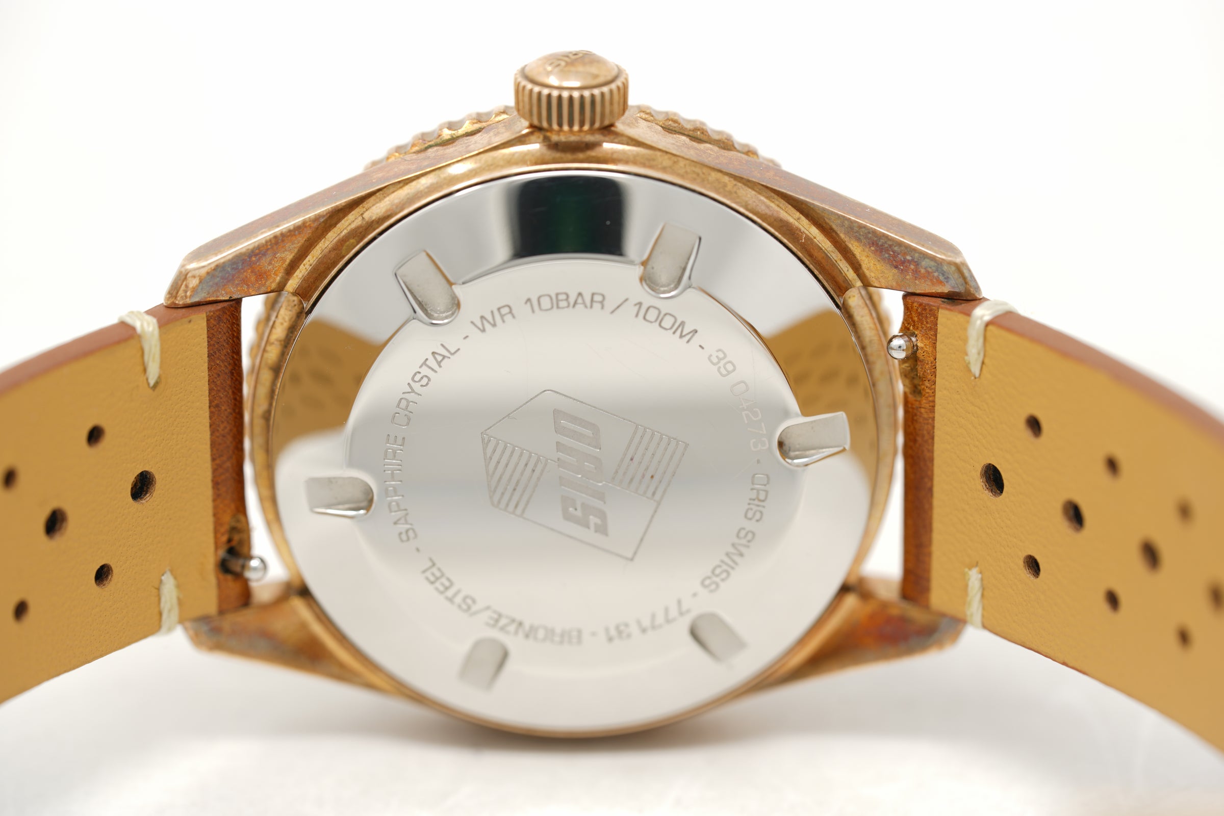 Pre-Owned Oris Divers Sixty-Five 'Cotton Candy' Bronze 01 733 7771 3158-07 5 19 04BR