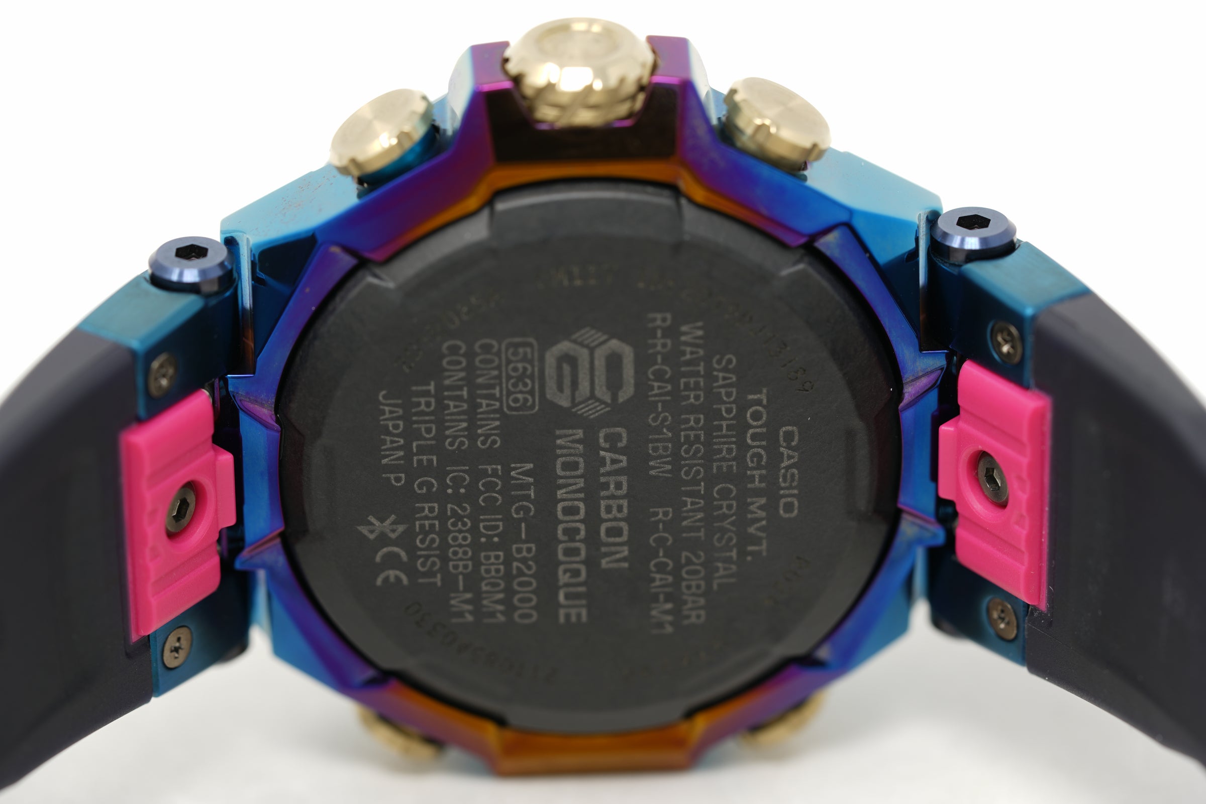 Pre-Owned G-Shock MT-G 'Blue Phoenix' MTGB2000PH-2A
