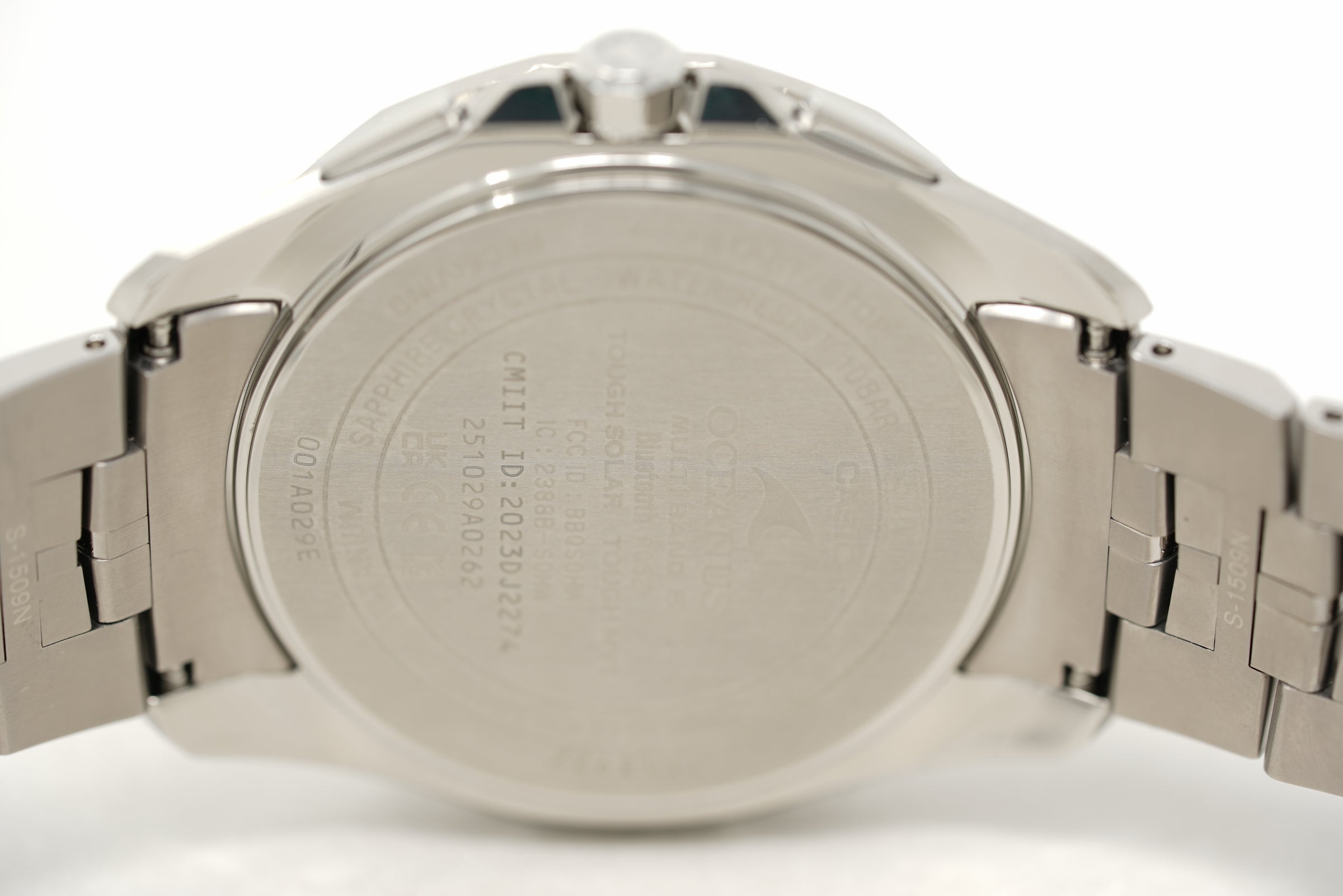 Pre-Owned Oceanus Manta Blue OCWS7000E-2A