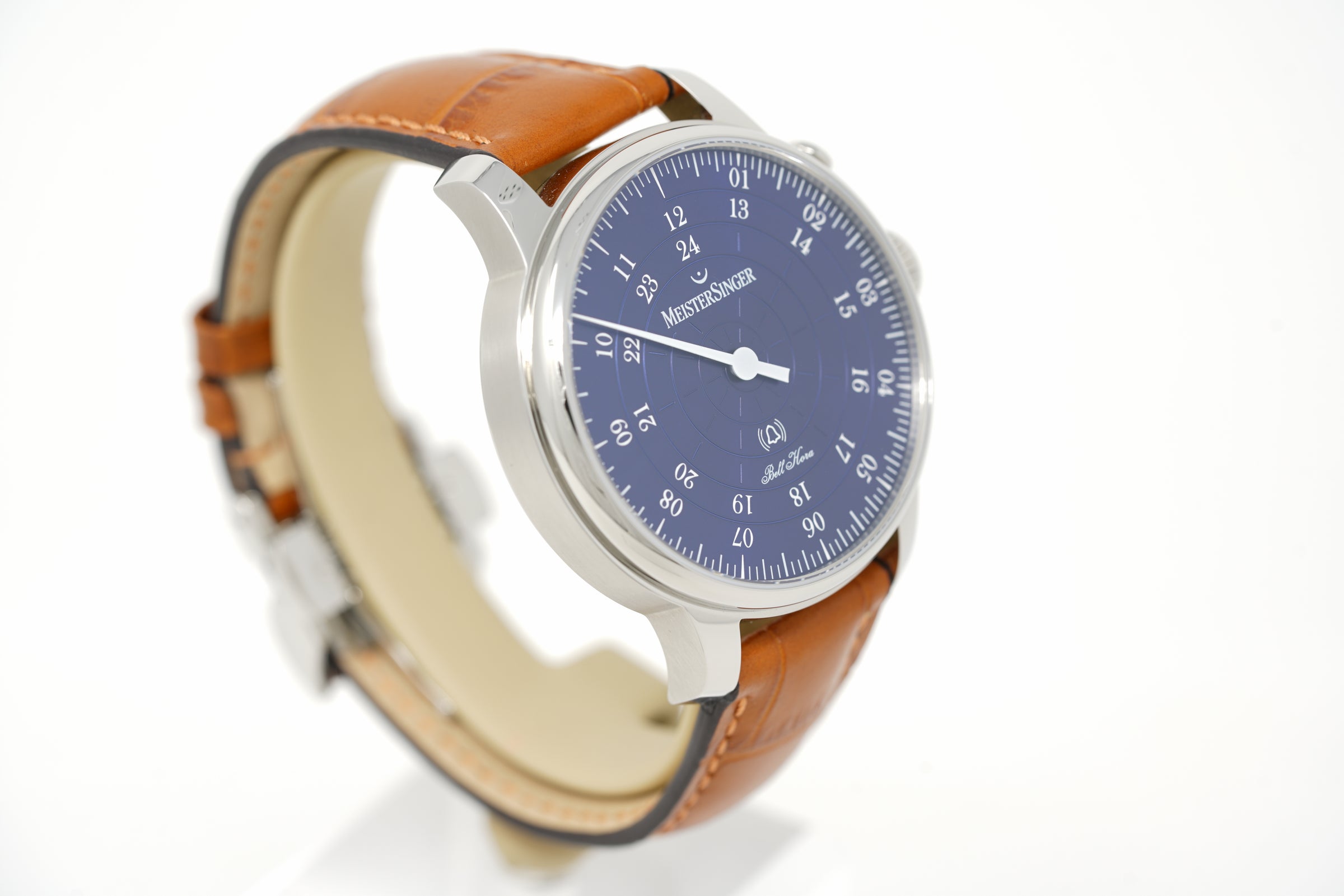 Pre-Owned MeisterSinger Bell Hora Sunburst Blue BHO908