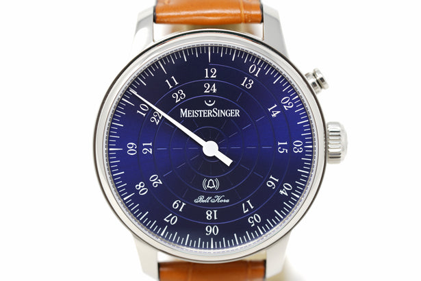Pre-Owned MeisterSinger Bell Hora Sunburst Blue BHO908