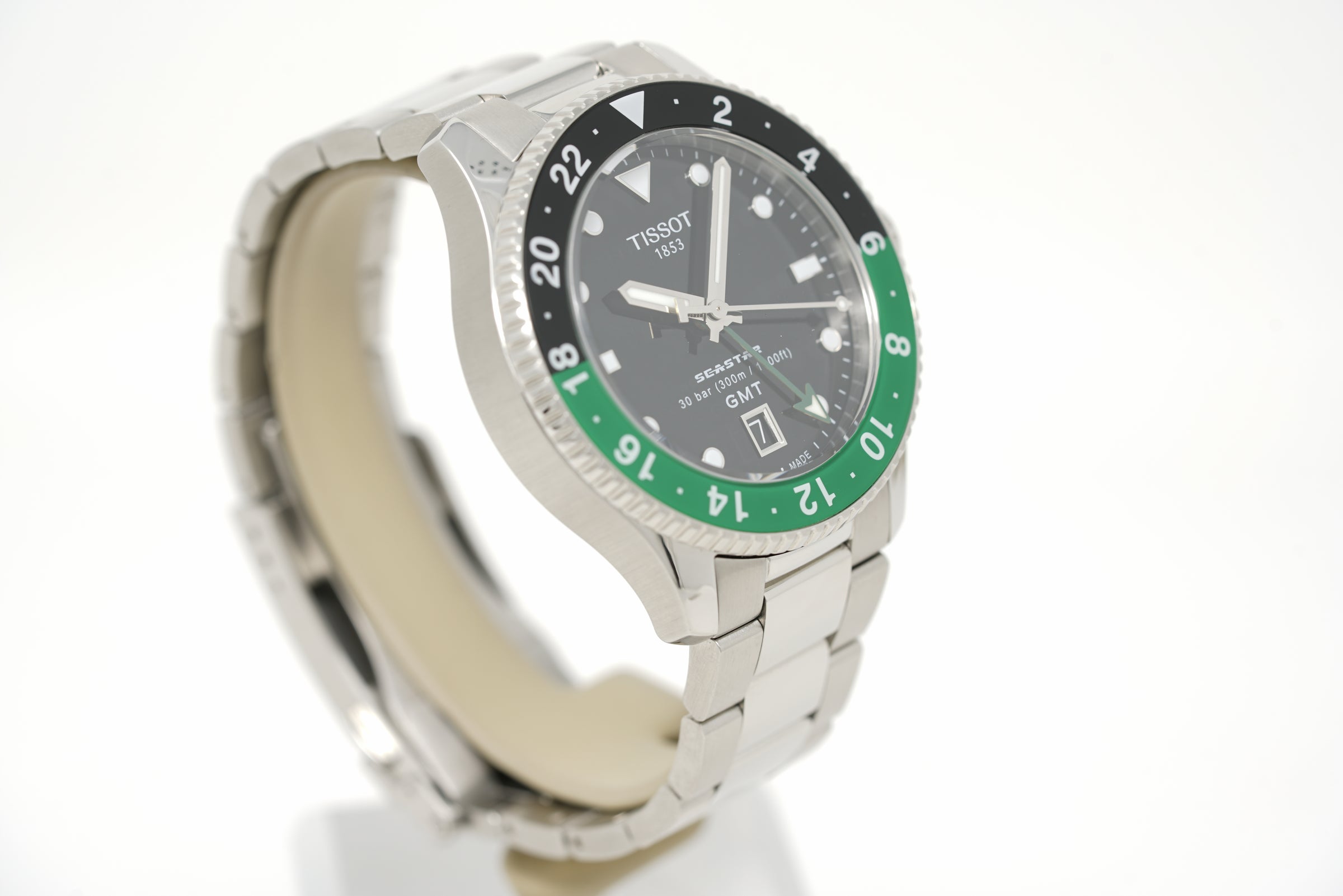Pre-Owned Tissot Seastar 1000 GMT 40mm T120.852.11.051.00