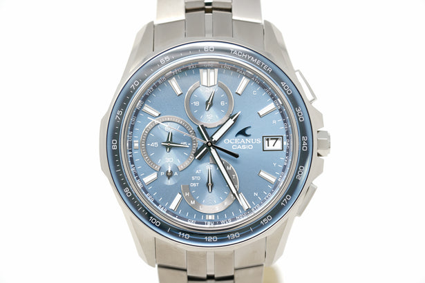 Pre-Owned Oceanus Manta Blue OCWS7000E-2A