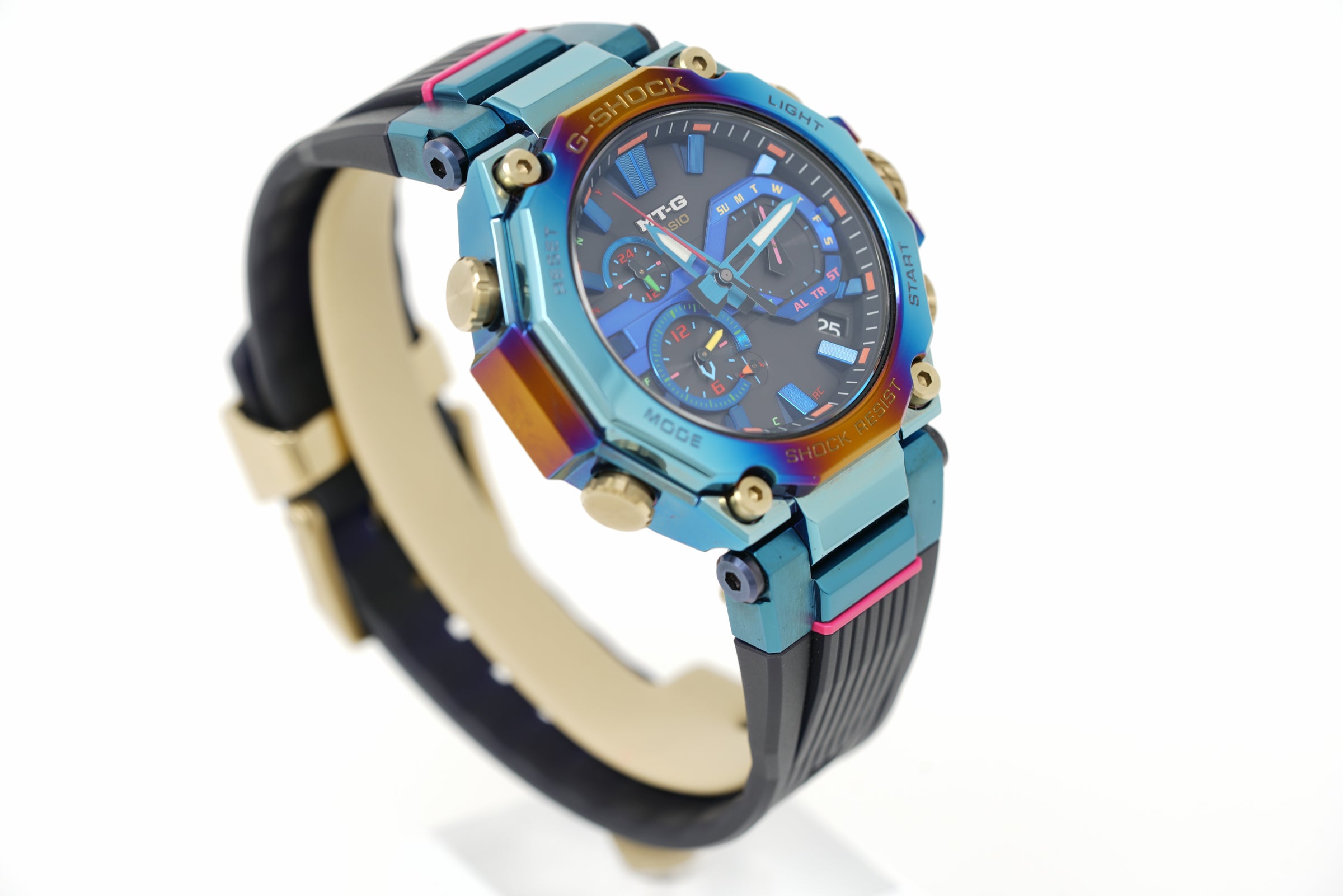 Pre-Owned G-Shock MT-G 'Blue Phoenix' MTGB2000PH-2A