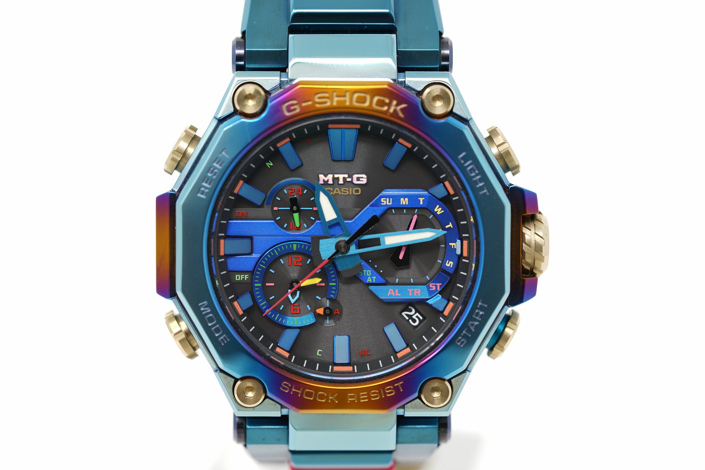 Pre-Owned G-Shock MT-G 'Blue Phoenix' MTGB2000PH-2A