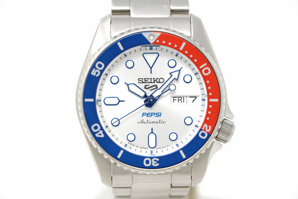 Pre-Owned Seiko 5 Sports x Pepsi® Limited Edition SRPL99