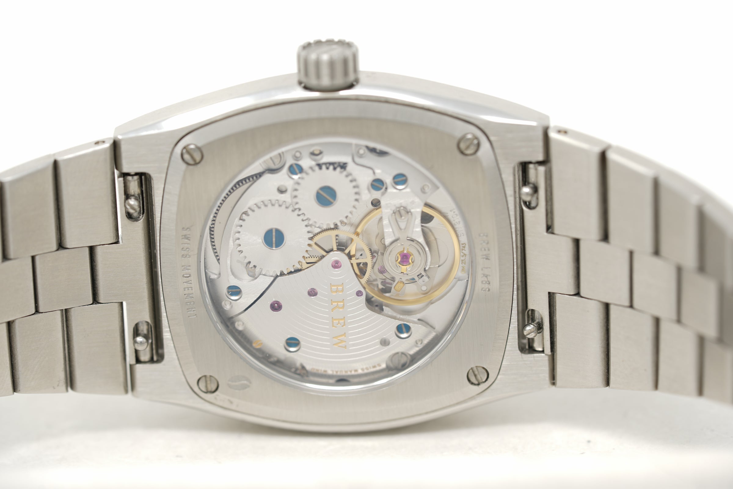 Pre-Owned Brew Metric - Swiss Manual Wind-Blue