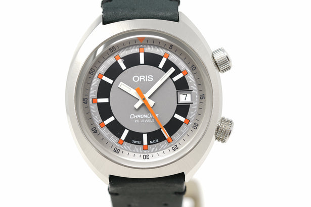 Pre-Owned Oris Chronoris Date 01 733 7737 4053-07 5 19 44