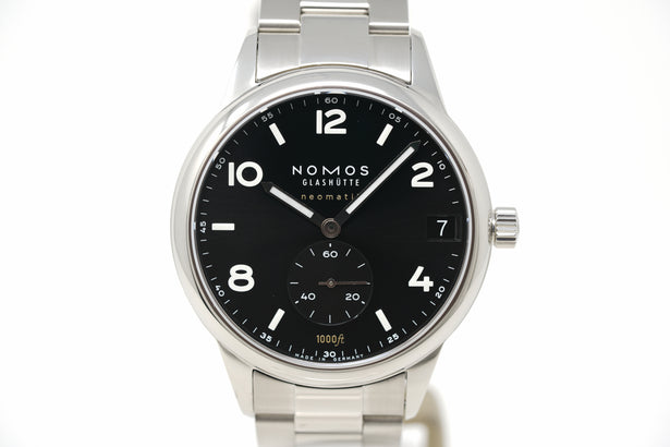 Pre-Owned Nomos Glashütte Club Sport Neomatik 42 Date Black 781