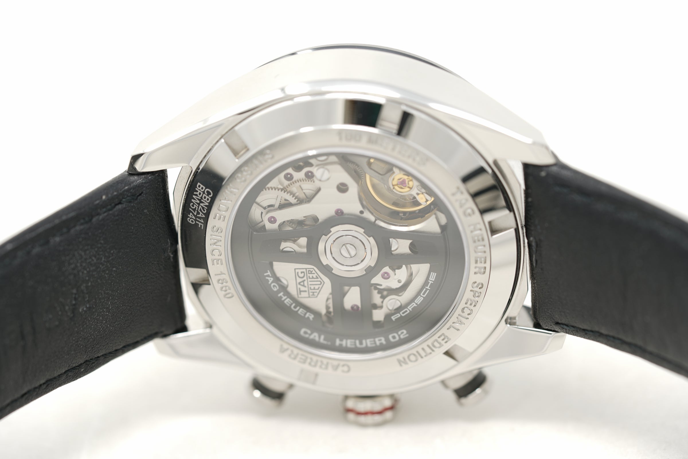 Pre-Owned Tag Heuer Carrera Chronograph x Porsche CBN2A1F.FC6492