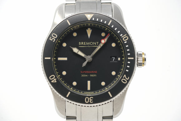 Pre-Owned Bremont Supermarine Type S301/BK