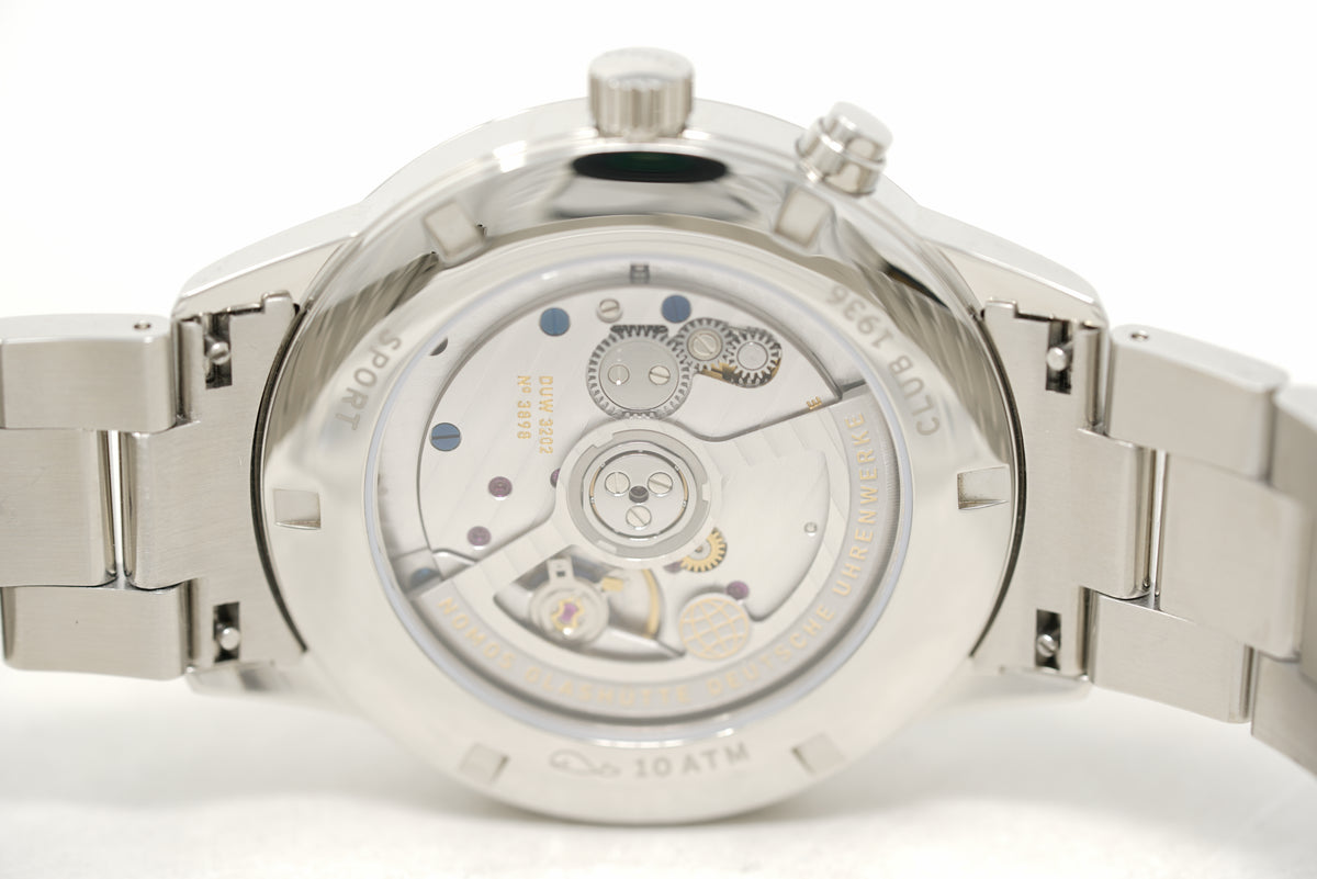 Pre-Owned Nomos Glashütte Club Sport Neomatik Worldtimer Blue 790
