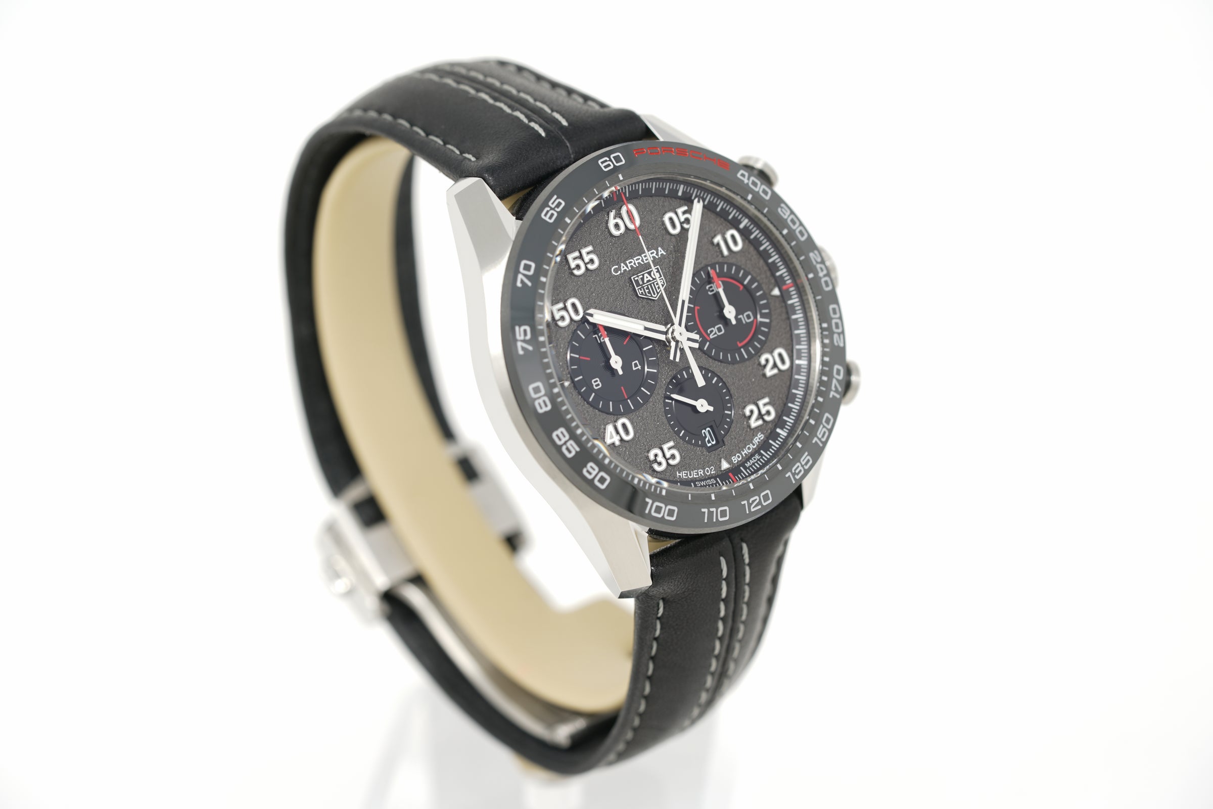 Pre-Owned Tag Heuer Carrera Chronograph x Porsche CBN2A1F.FC6492