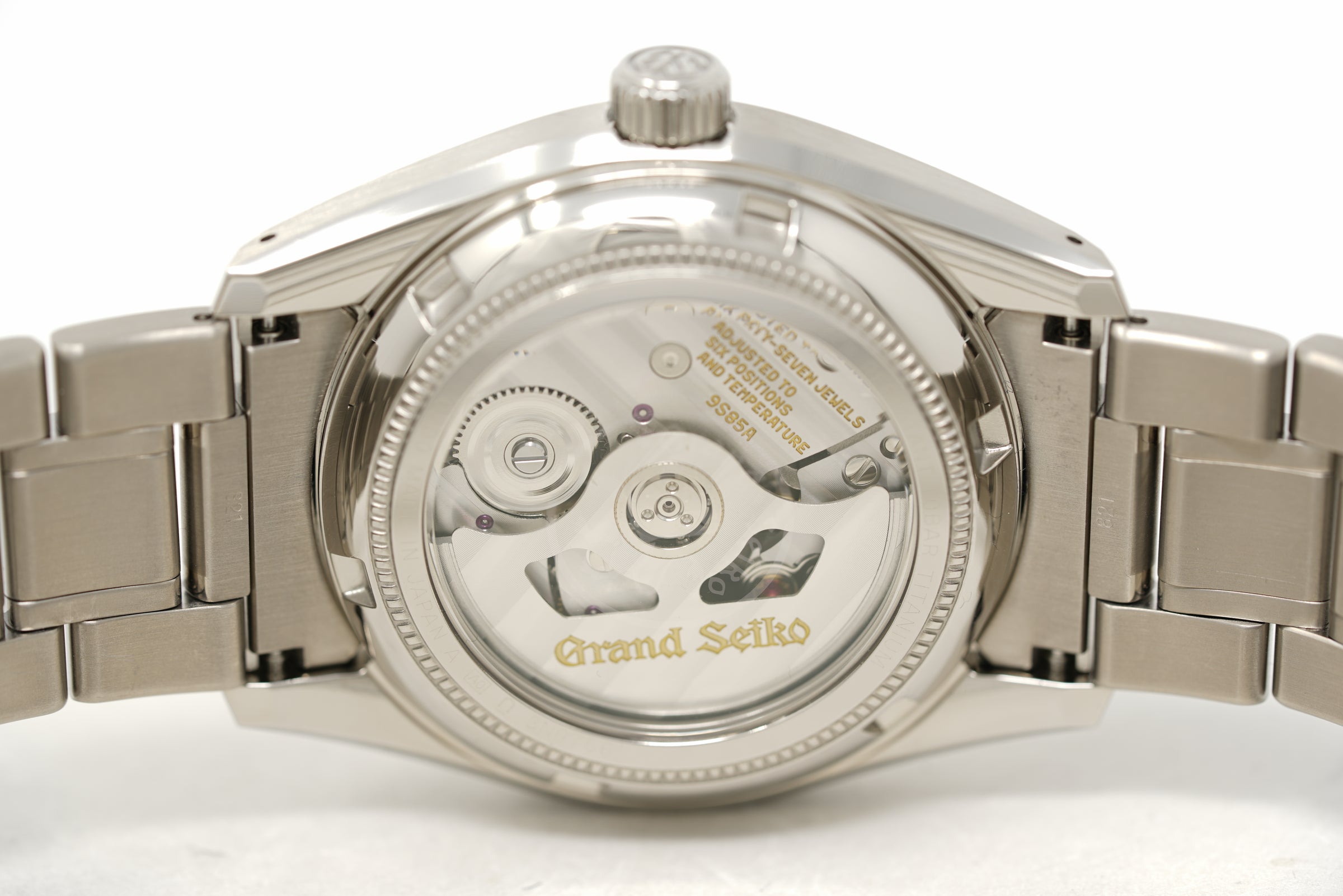 Pre-Owned Grand Seiko Heritage 62GS Mechanical Hi-Beat 36000 Sakura SBGH341