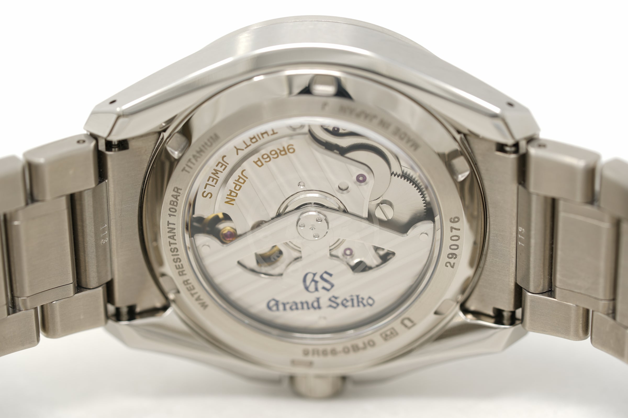 Pre-Owned Grand Seiko Evolution 9 Spring Drive GMT 'Mistflake' SBGE285