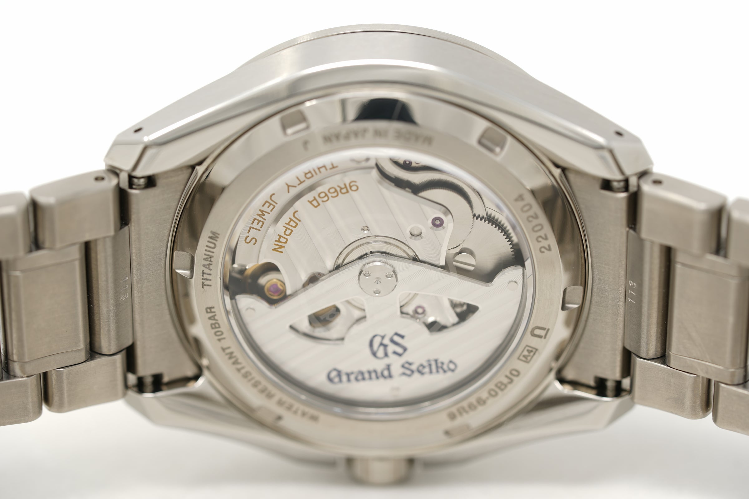 Pre-Owned Grand Seiko Evolution 9 Spring Drive GMT SBGE283