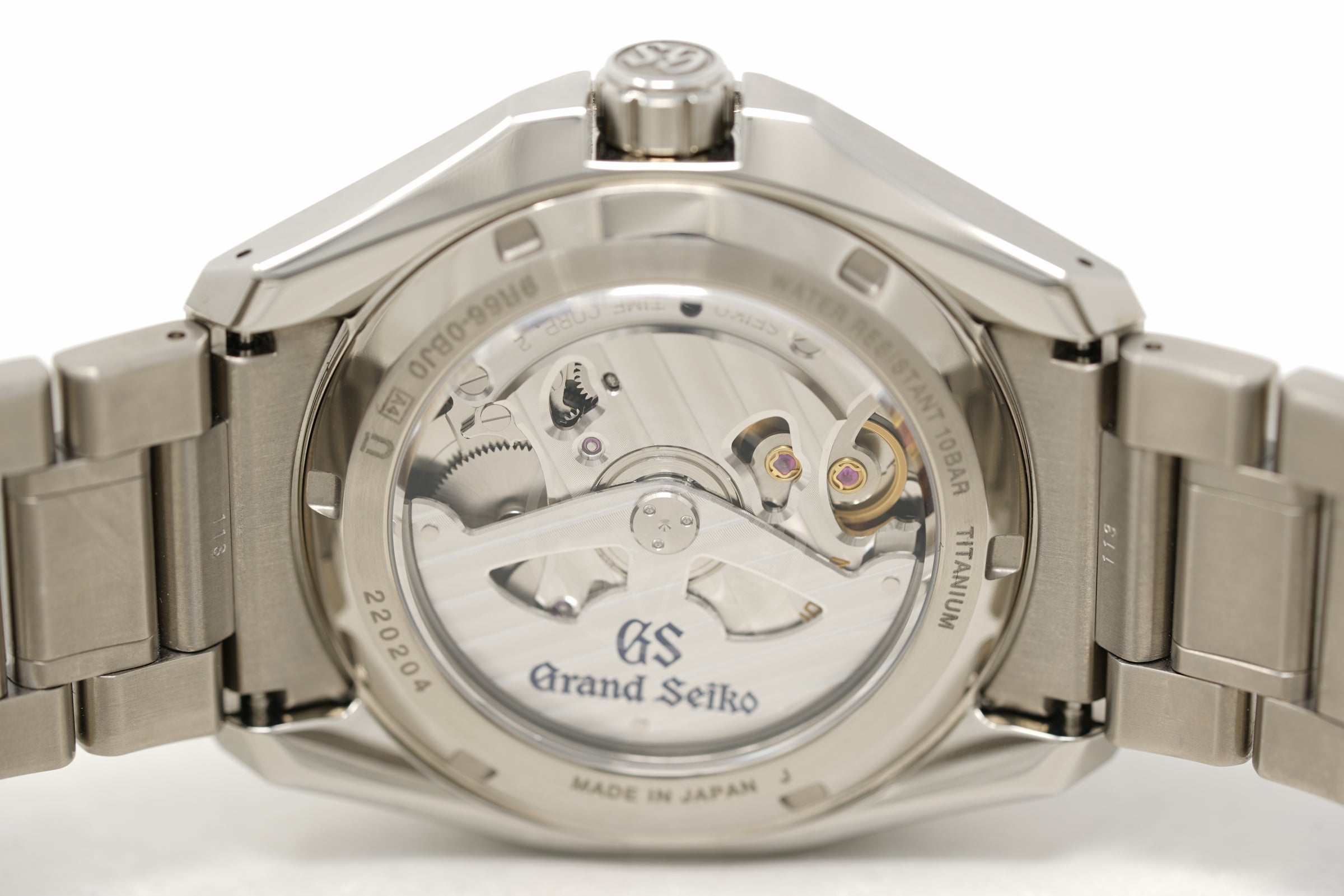 Pre-Owned Grand Seiko Evolution 9 Spring Drive GMT SBGE283