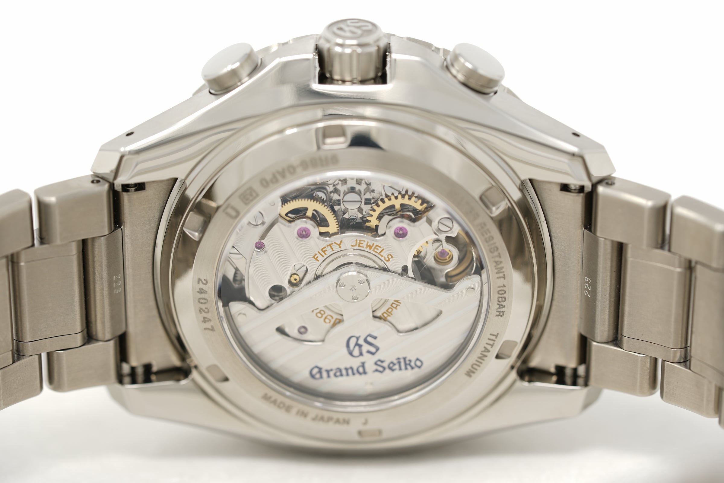 Pre-Owned Grand Seiko Evolution 9 Spring Drive Chronograph SBGC251