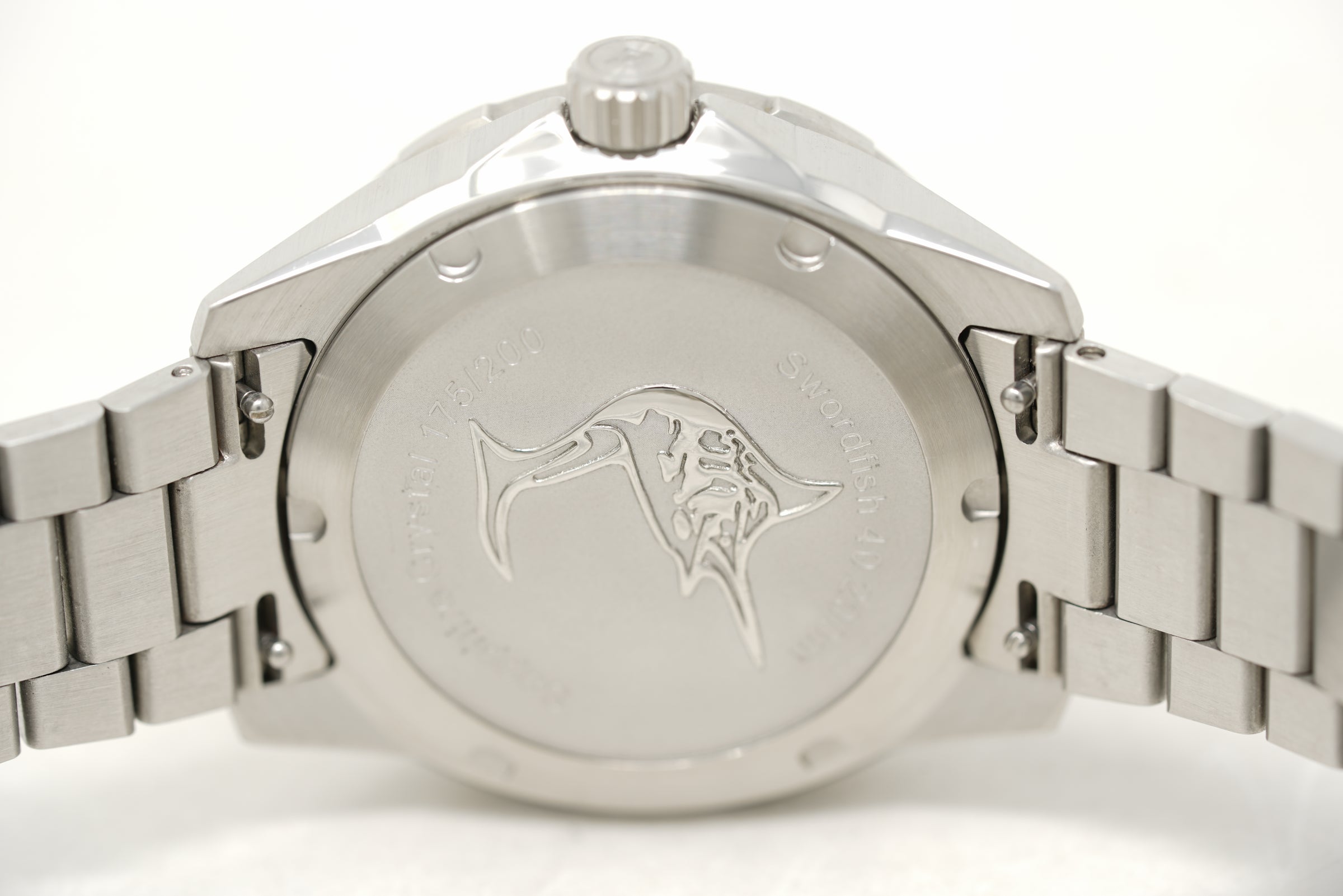 Pre-Owned Zelos Swordfish 40mm SS Blue Meteorite