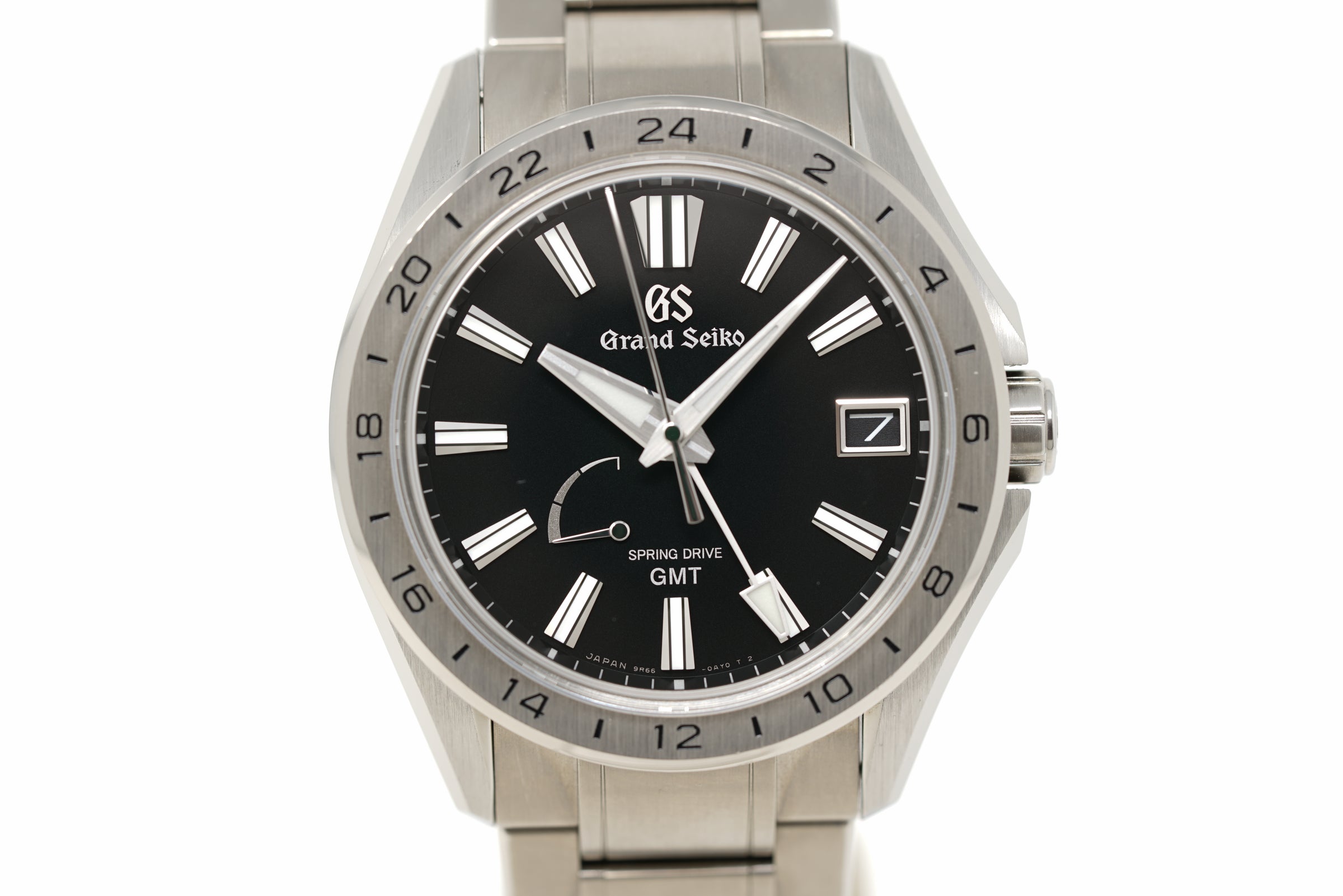 Pre-Owned Grand Seiko Evolution 9 Spring Drive GMT SBGE283