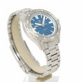 Pre-Owned Zelos Swordfish 40mm SS Blue Meteorite