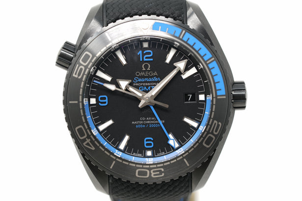 Pre-Owned Omega Seamaster Planet Ocean Deep Black 215.92.46.22.01.002