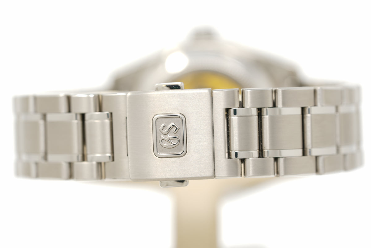 Pre-Owned Grand Seiko Heritage Hi-Beat 36000 GMT 44GS 55th Anniversary LE SBGJ255