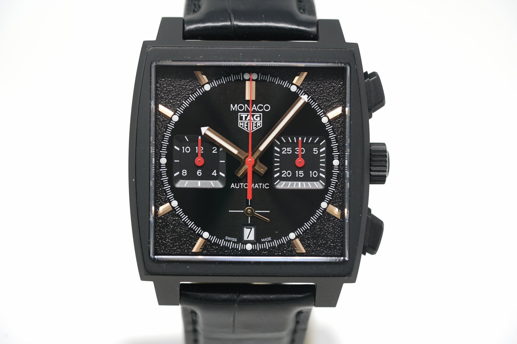 Pre Owned Tag Heuer Monaco Chronograph CBL2180.FC6497 Topper