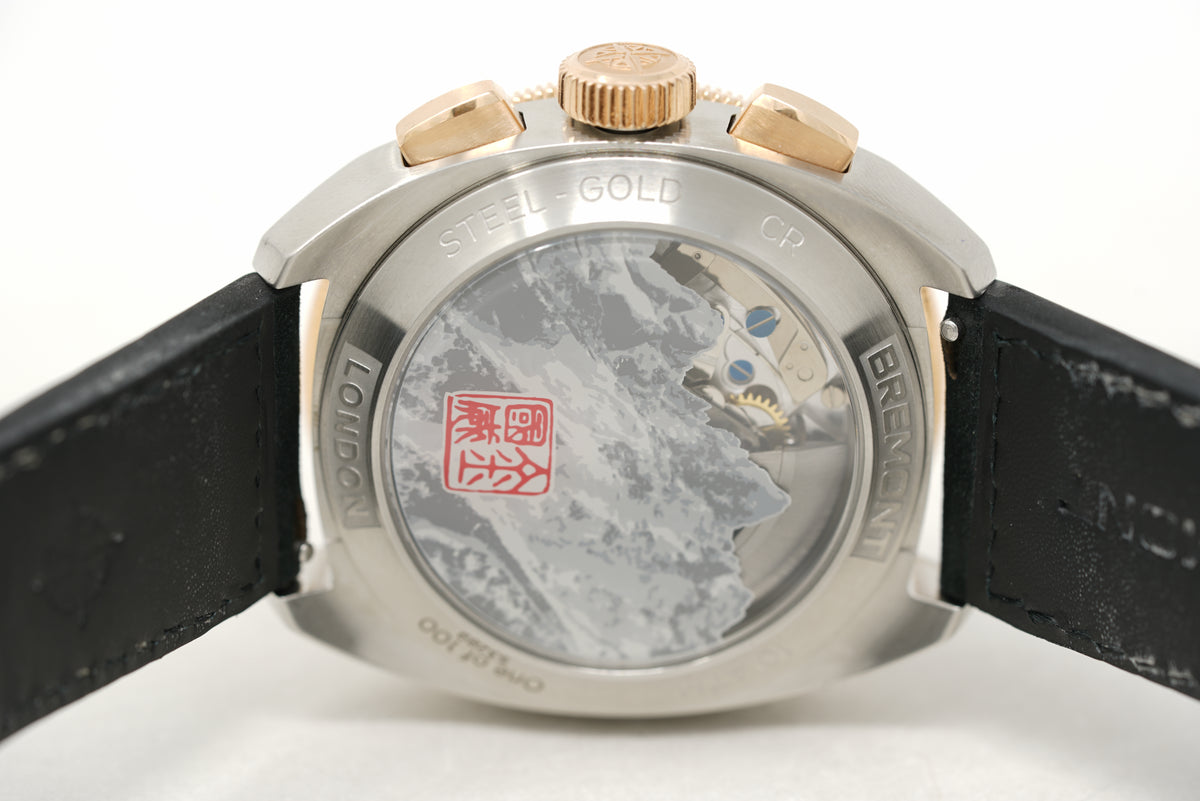 Pre-Owned Bremont Terra Nova Jimmy Chin Chronograph Bi-Colour TN42JC-CHR-BI-BK-L-S