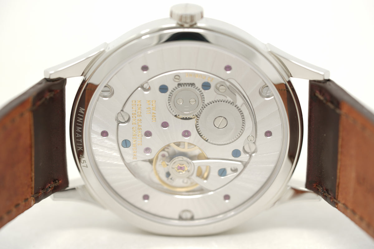 Pre-Owned Nomos Glashütte Minimatik 39 Date Gold 1251