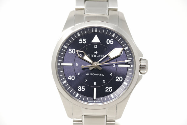 Pre-Owned Hamilton Khaki Aviation Pilot H76215140
