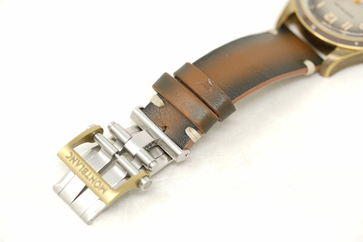 Pre-Owned Montblanc 1858 Automatic Date 0 Oxygen MB134339