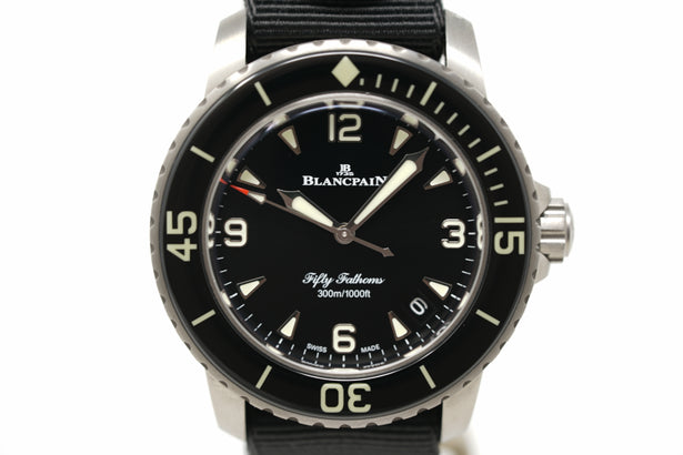 Pre-Owned Blancpain Fifty Fathoms Automatique 5010 12B30 NABA