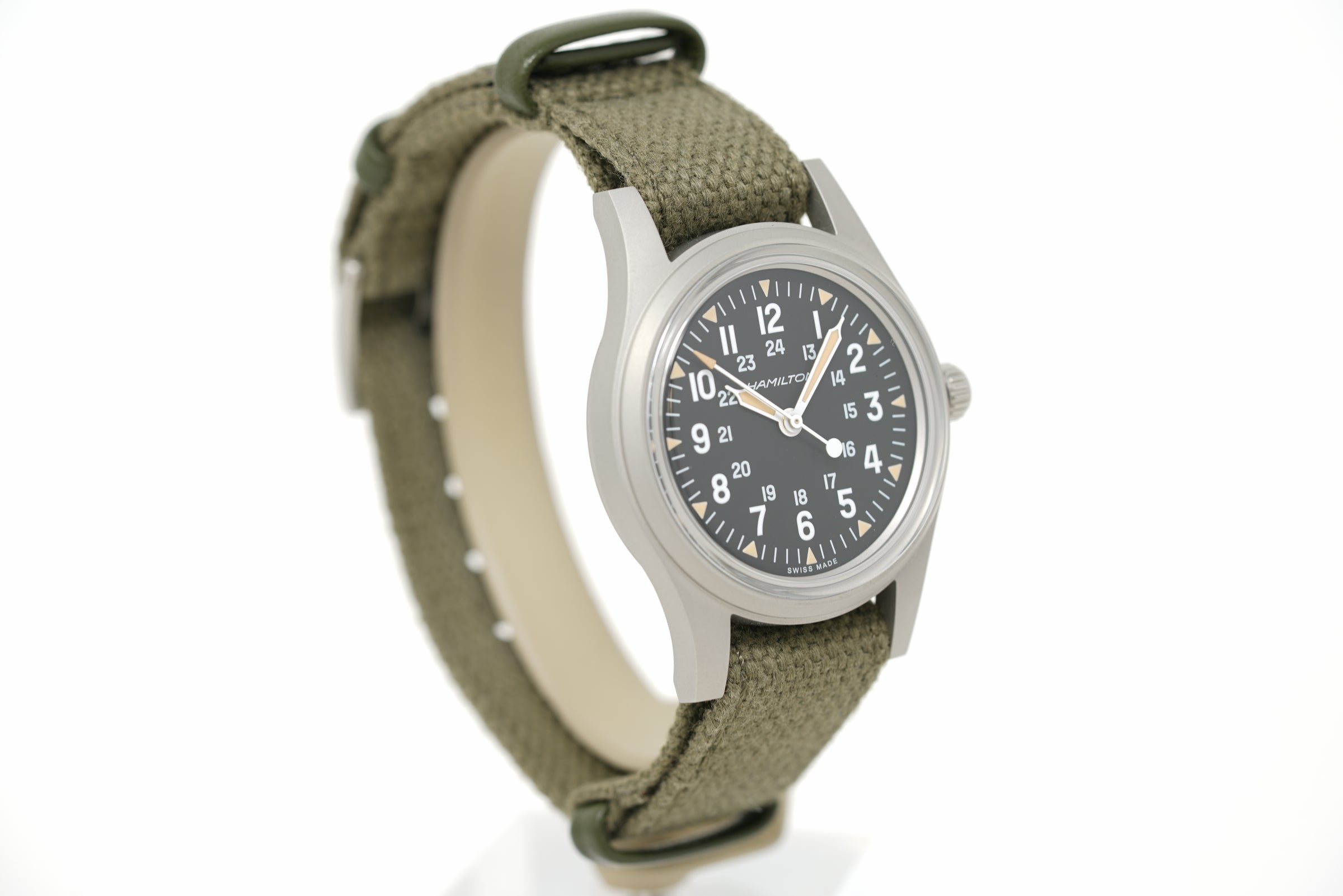 Pre-Owned Hamilton Khaki Field Mechanical 36mm H69399930