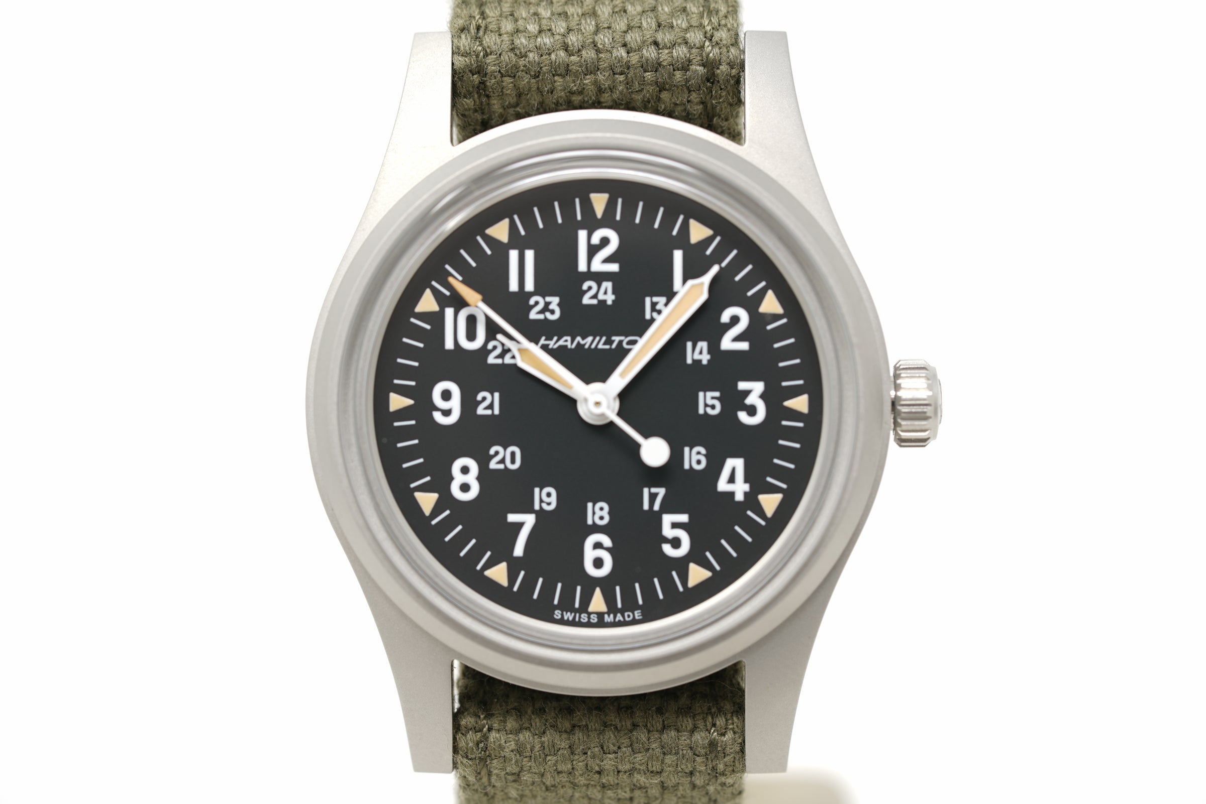 Pre-Owned Hamilton Khaki Field Mechanical 36mm H69399930