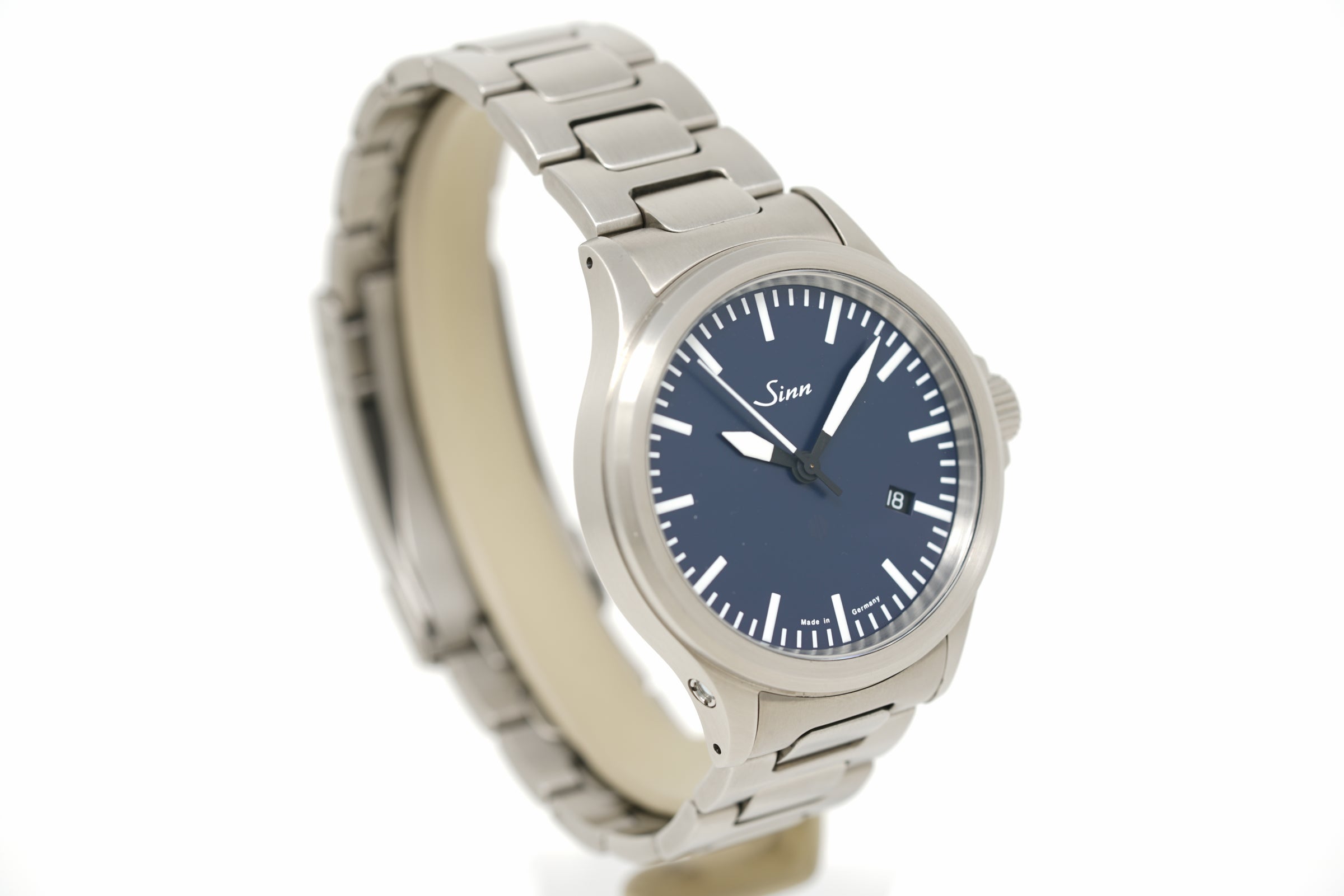 Pre-Owned Sinn 856 I Blue Fully Tegimented