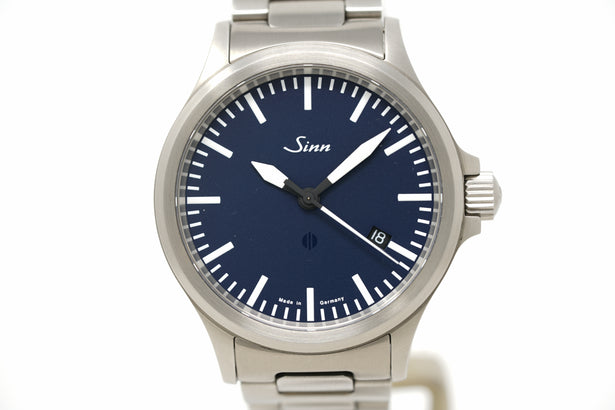Pre-Owned Sinn 856 I Blue Fully Tegimented