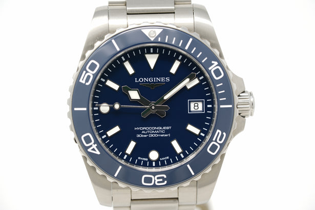 Pre-Owned Longines HydroConquest L3.779.4.96.6