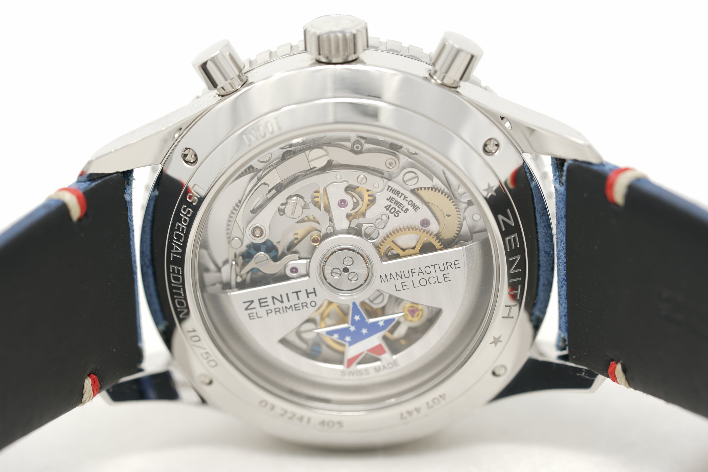 Pre-Owned Zenith Pilot Cronometro Tipo CP-2 Flyback USA 03.2241.405/51.C915