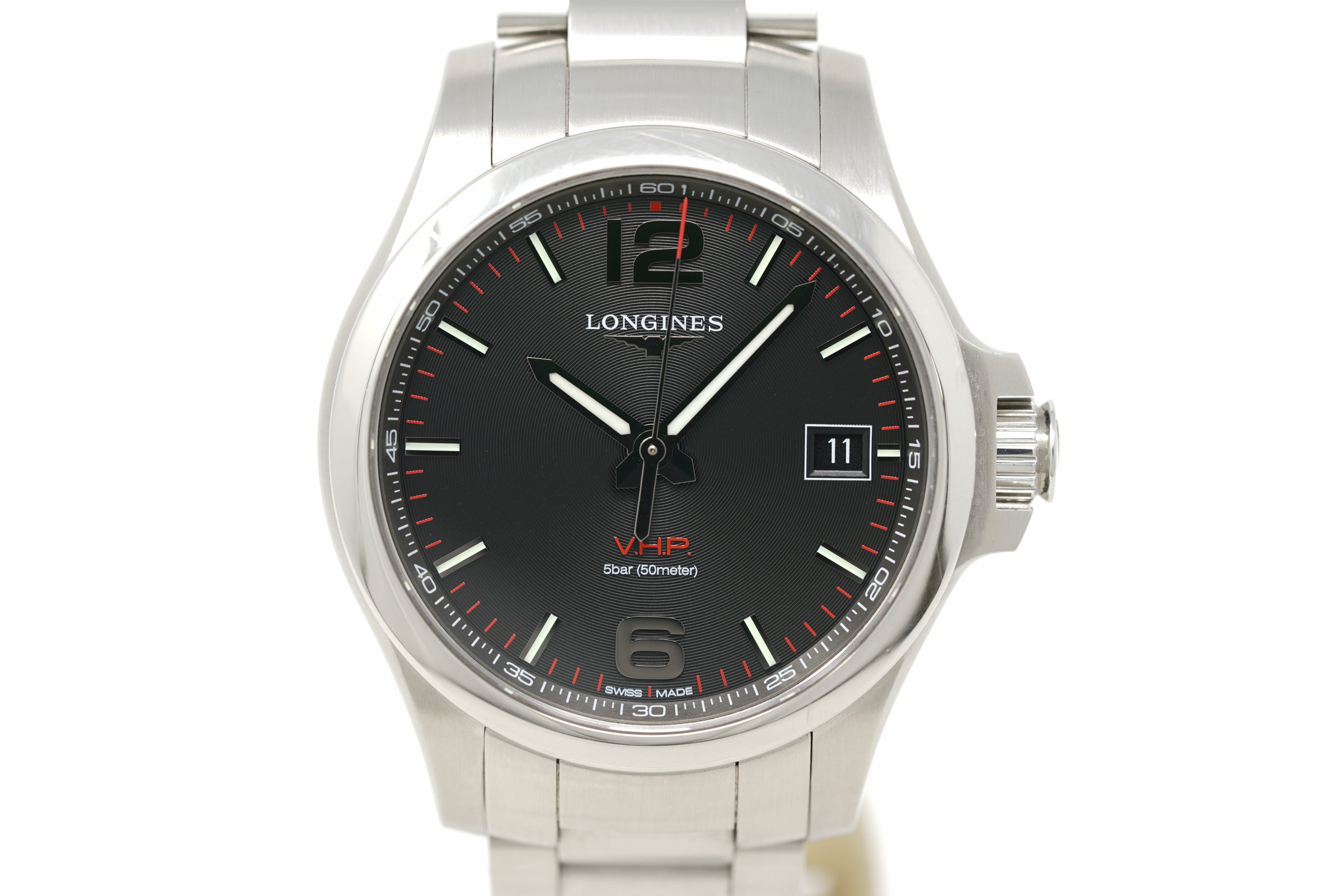 Pre-Owned Longines Conquest V.H.P. L3.716.4.56.6
