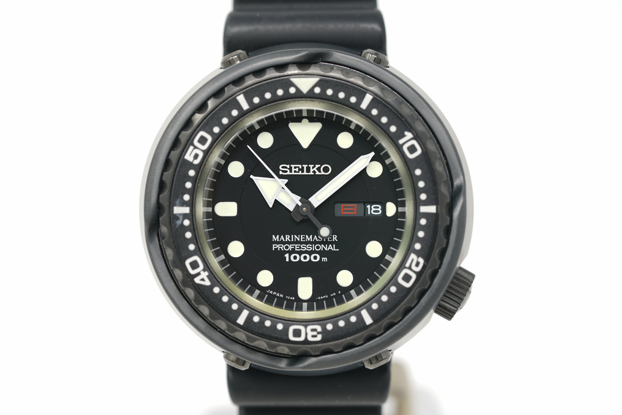 Pre-Owned Seiko Marine Master Professional 'Darth Tuna' SBBN025